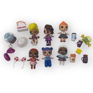 MGA LOL Surprise Mini Sweets Otter Pops Hershey’s Kiss Cinnamon Toast Crunch Lot